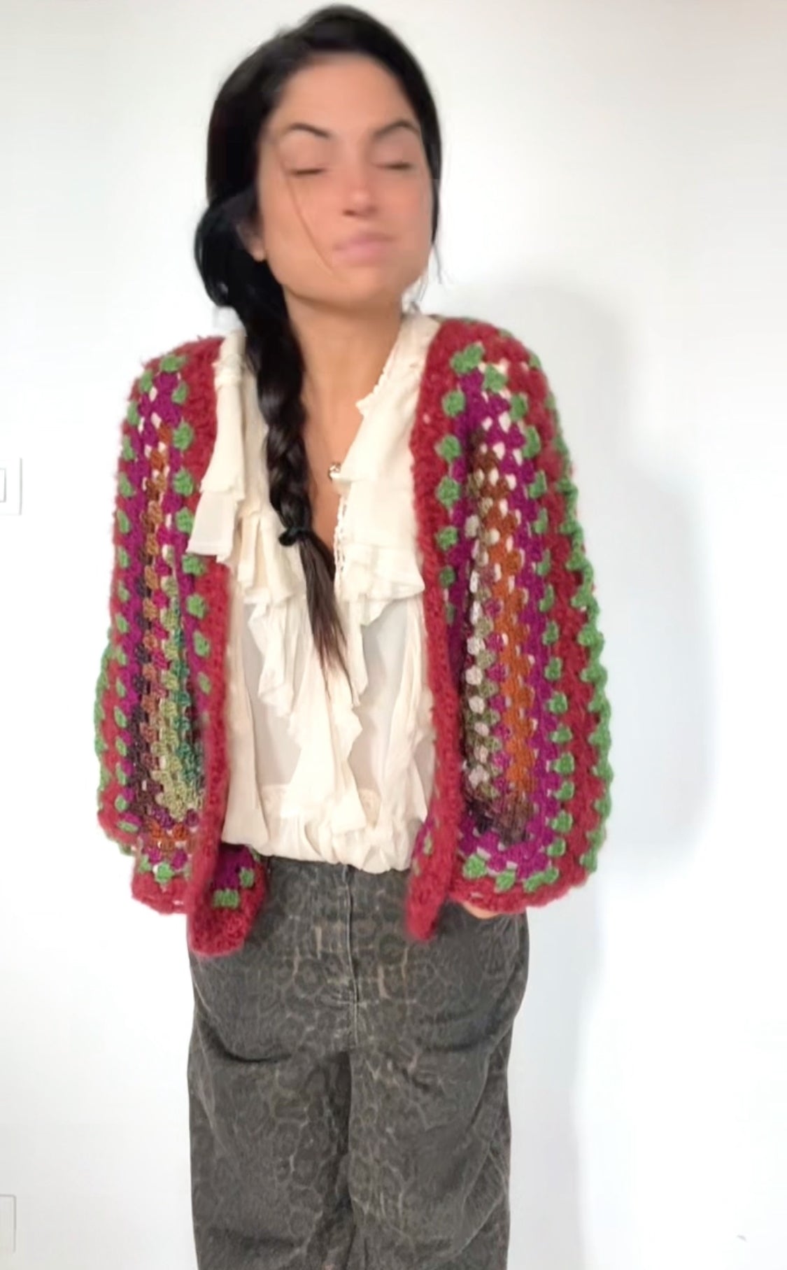 a. hippy cardigan
