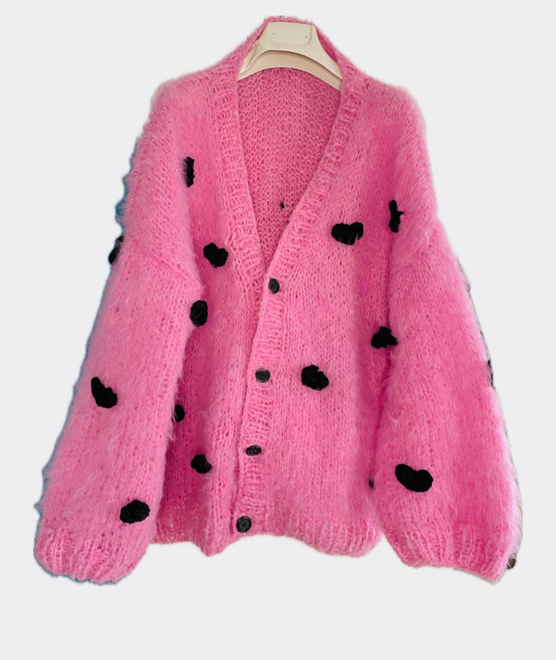 a. Cardigan cuoricini