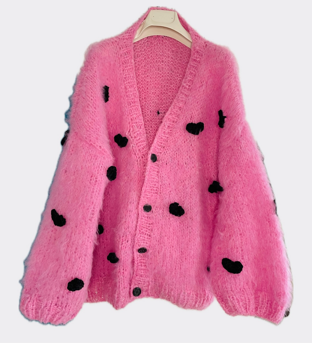a. Cardigan cuoricini