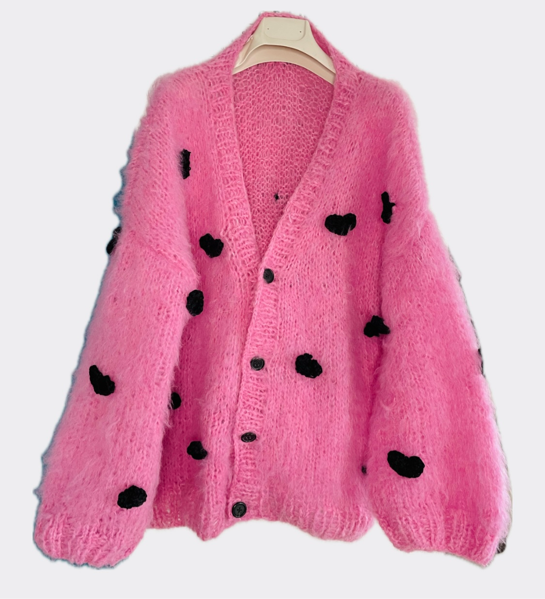 a. Cardigan cuoricini