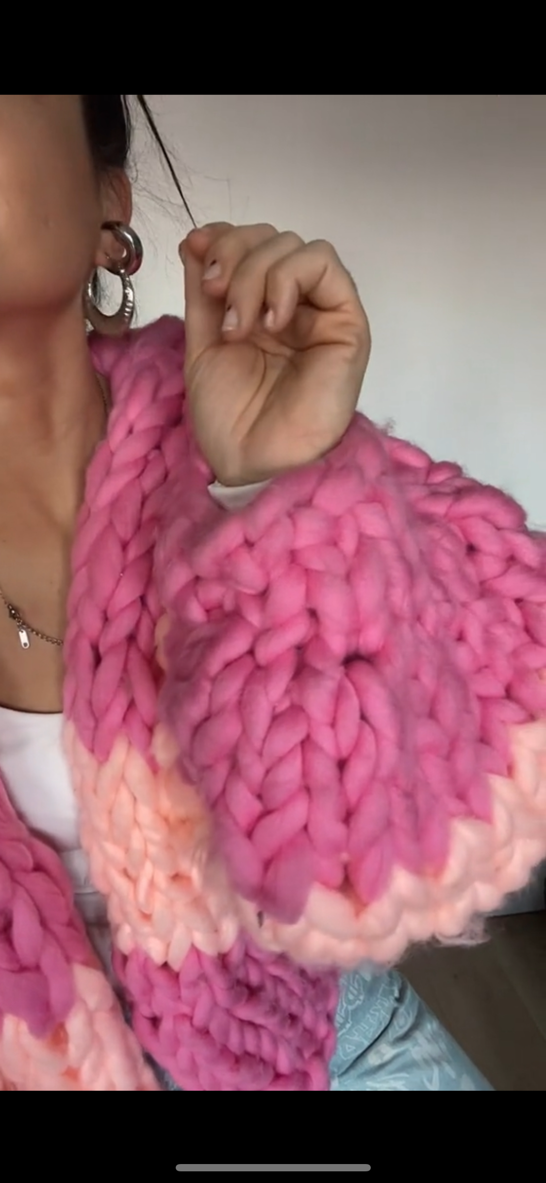 Chunky cardigan
