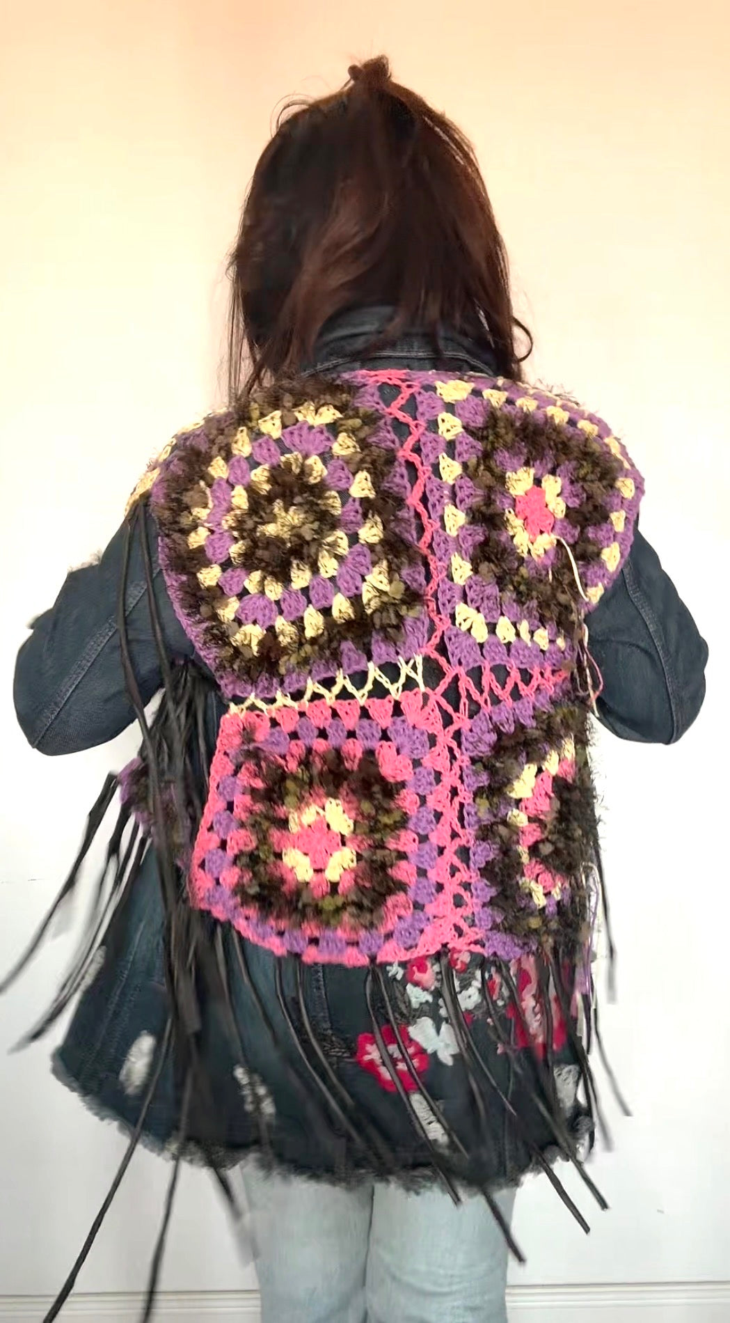 Granny square vest