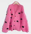 a. Cardigan cuoricini