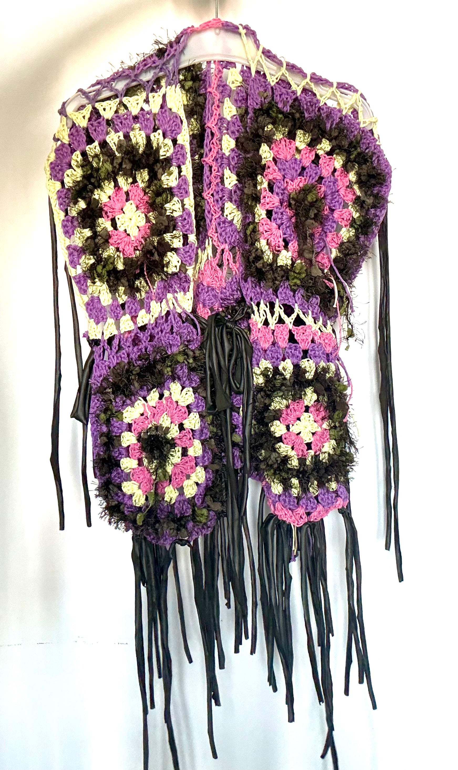 Granny square vest