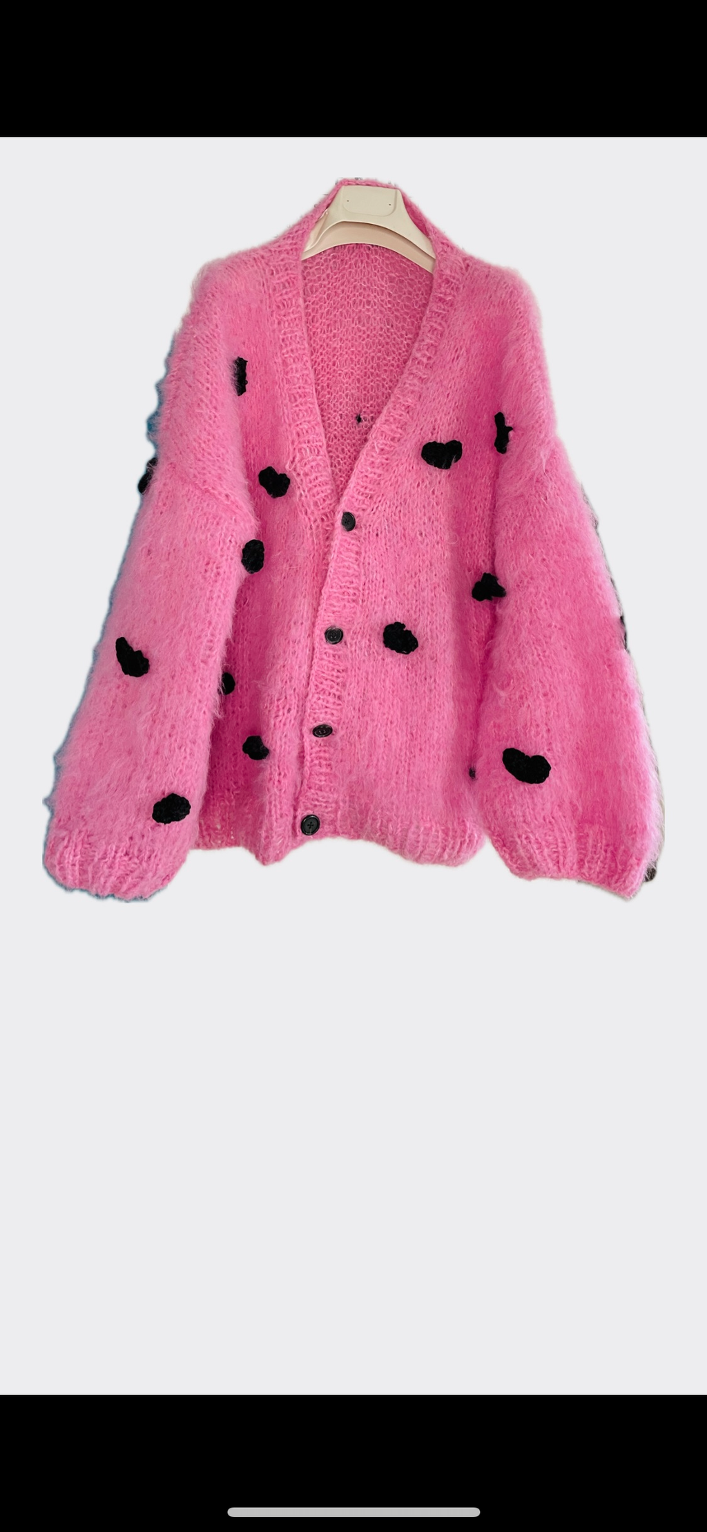 Cardigan cuoricini