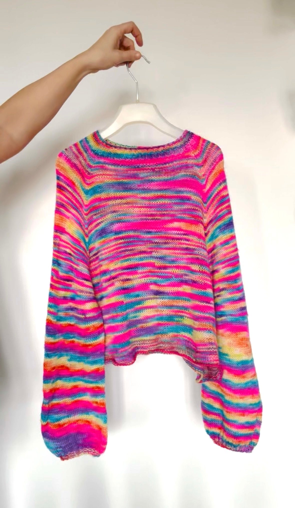 pattern maglione topdown "TRIP"